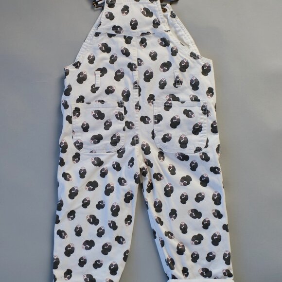 A + O X DOTTY DUNGAREES OVERALLS - Picture 2 of 8